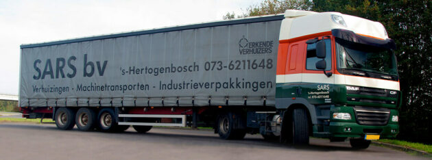 Vrachtwagen sars