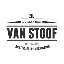 Logo De mannen van Stoof op wit